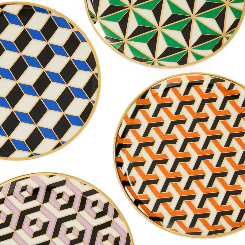 Jonathan Adler | Versailles asjett til småretter (4 stykk)