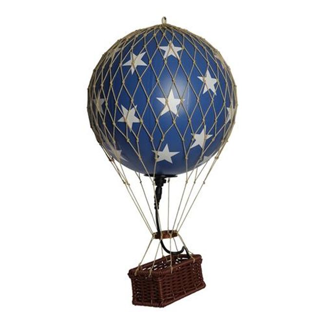 Hovedbilde Luftballong - Travels Light LED, Blue Stars