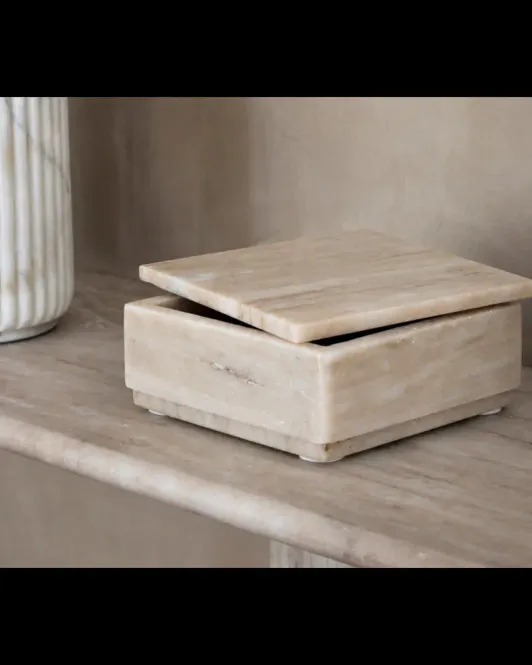 Hovedbilde Marmorboks - Atanasio Square Box