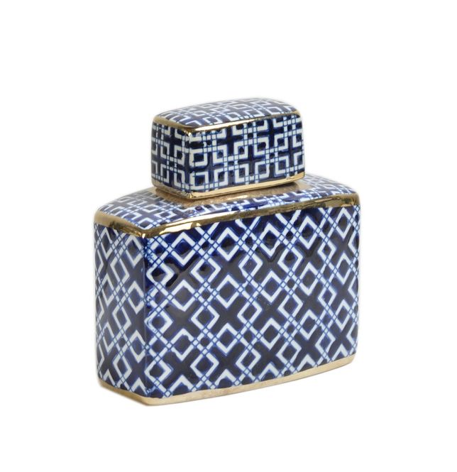 Hovedbilde Jar Bleu Small - Keramisk liten krukke