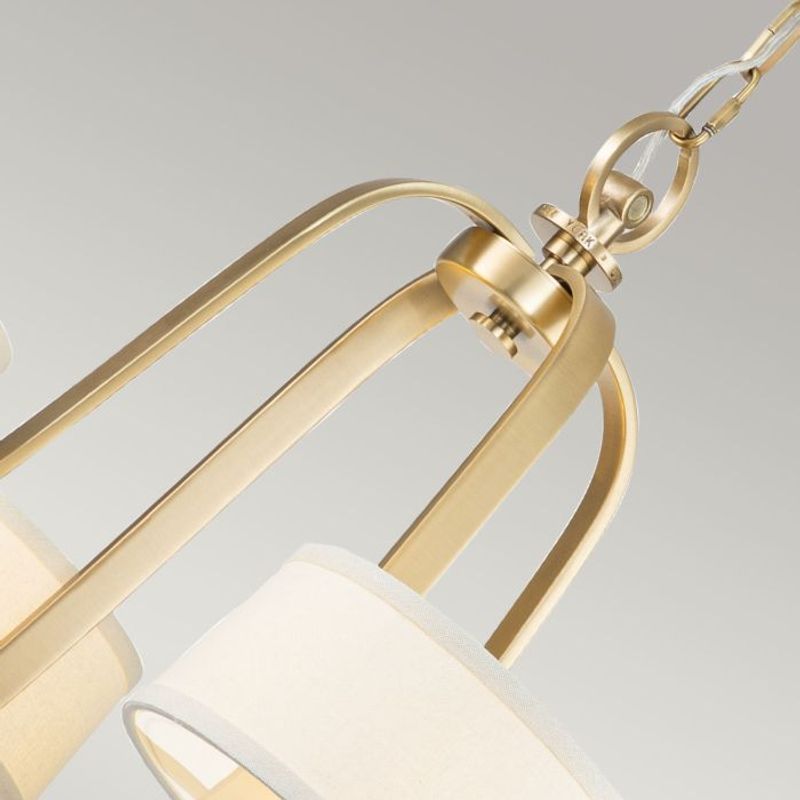 Gotham - Taklampe i børstet messing
