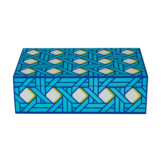 Hovedbilde Jonathan Adler - Basketweave Lacquer Box Medium