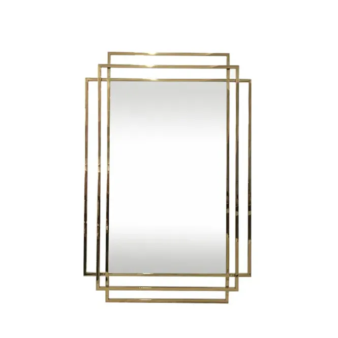 Hovedbilde New Jersey - Speil m/gold metallramme - 80x120cm