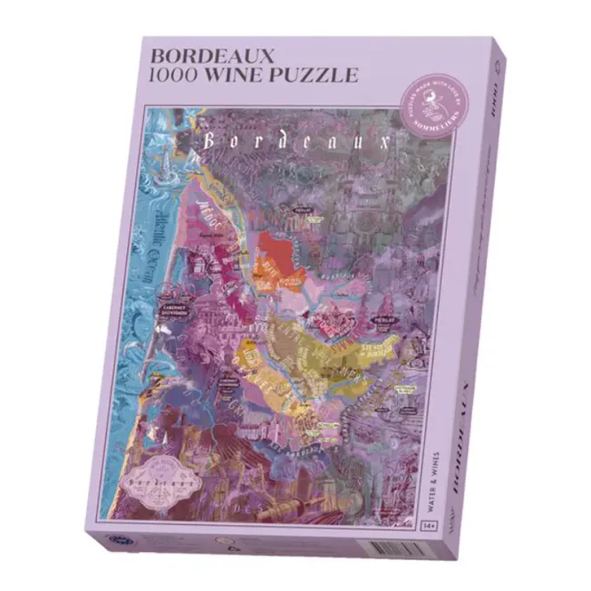 Hovedbilde Bordeaux - Vinpuslespill 1000 biter